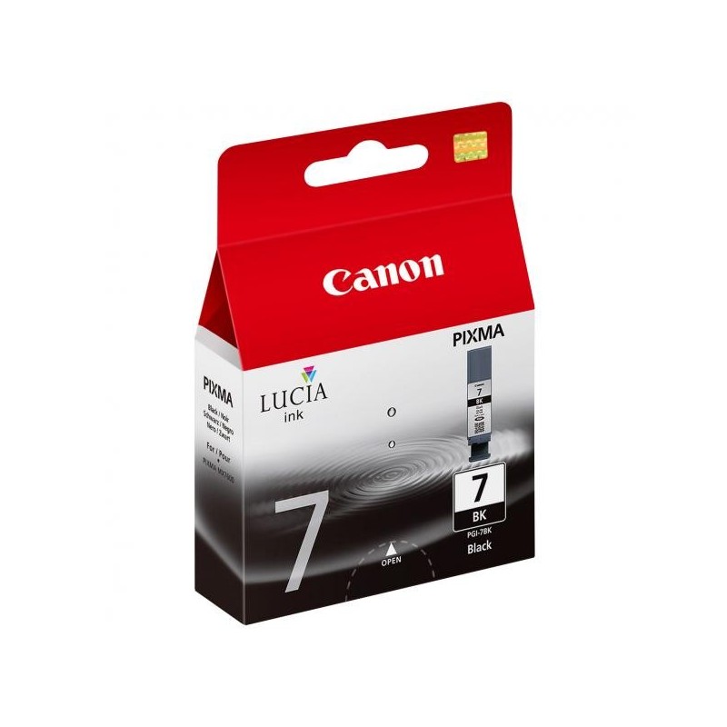 Canon oryginalny ink / tusz PGI7BK, black, 570s, 2444B001, Canon Pixma MX7600 - 1