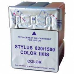 Logo kompatybilny ink / tusz z C13S02004940, color, dla Epson Stylus 820, 1500, Color II, IIs - 1