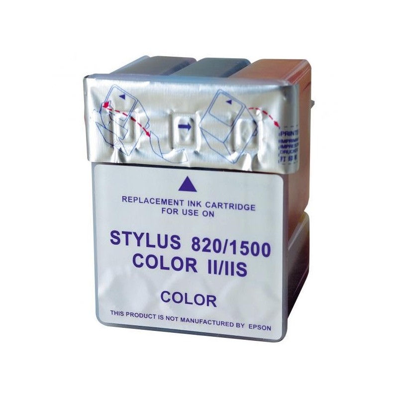 Logo kompatybilny ink / tusz z C13S02004940, color, dla Epson Stylus 820, 1500, Color II, IIs - 1
