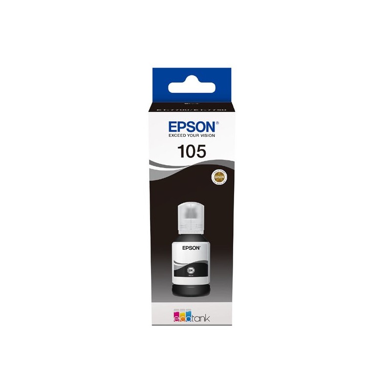 Epson oryginalny ink / tusz C13T00Q140, 105, black, 140ml, Epson EcoTank ET-7700, ET-7750 Express Premium ET-7750 - 1
