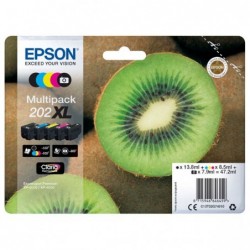 Epson oryginalny ink / tusz C13T02G74010, 202 XL, CMYK, 1x13.8, 1x7.9ml, 3x8.5ml, Epson XP-6000, XP-6005 - 1