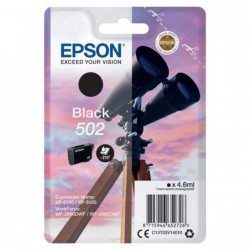 Epson oryginalny ink / tusz C13T02V14010, T02V140, 502, black, 210s, 4.6ml, Epson XP-5100, XP-5105, WF-2880dwf, WF2865dwf - 1
