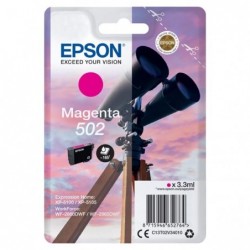 Epson oryginalny ink / tusz C13T02V34010, 502, T02V340, magenta, 165s, 3.3ml, Epson XP-5100, XP-5105, WF-2880dwf, WF2865dwf - 1