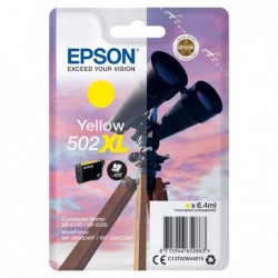 Epson oryginalny ink / tusz C13T02W44010, 502XL, T02W440, yellow, 470s, 6.4ml, Epson XP-5100, XP-5105, WF-2880dwf, WF2865dwf - 1