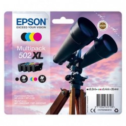 Epson oryginalny ink / tusz C13T02W64010, 502XL, T02W640, CMYK, 3x6.4/9.2ml, Epson XP-5100, XP-5105, WF-2880dwf, WF2865dwf - 1