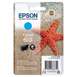 Epson oryginalny ink / tusz C13T03U24010, cyan, 2.4ml, Epson Expression Home XP-2100, 2105, 3100, 3105 WF-2310 - 1