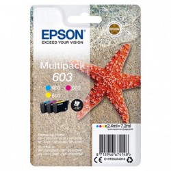 Epson oryginalny ink / tusz C13T03U54010, 603, color, 3x2.4ml, Epson Expression Home XP-2100, 2105, 3100, 3105 WF-2310 - 1