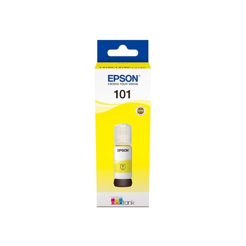 Epson oryginalny ink / tusz C13T03V44A, 101, yellow, 70ml, Epson EcoTank L6160,L6170,L6190,L4150,L4160 - 1