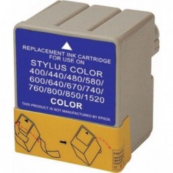 Logo kompatybilny ink / tusz z C13T052040, color, 33ml, dla Epson Stylus Color 440, 480, 580, 640, 740, 800, 1520 - 1