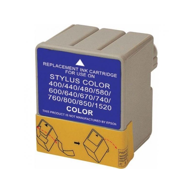 Logo kompatybilny ink / tusz z C13T052040, color, 33ml, dla Epson Stylus Color 440, 480, 580, 640, 740, 800, 1520 - 1
