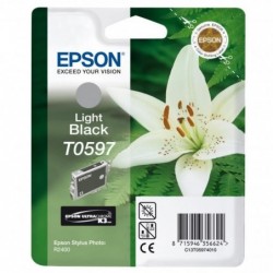 Epson oryginalny ink / tusz C13T059740, light black, 13ml, Epson Stylus Photo R2400 - 2
