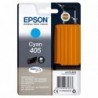 Epson oryginalny ink / tusz C13T05G24010, 405, cyan, 1x5.4ml, Epson WF-7835DTWF, WF-7830DTWF, WF-7840DTWF, WF-4830DTWF - 1