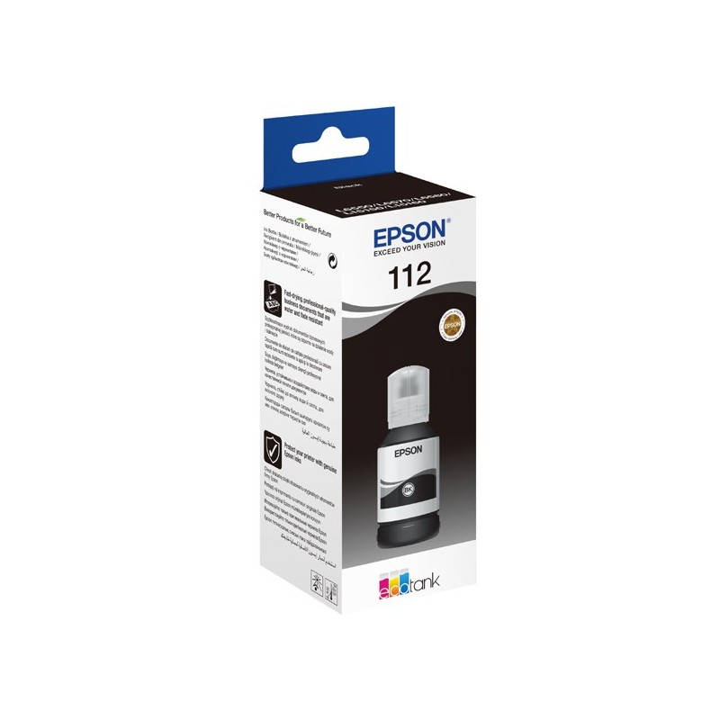 Epson oryginalny ink / tusz C13T06C14A, black, 1szt, Epson L15150, L15160 - 1
