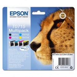 Epson oryginalny ink / tusz C13T07154012, CMYK, 23.9ml, Epson D78, DX4000, DX4050, DX5000, DX5050, DX6000, DX605 - 1