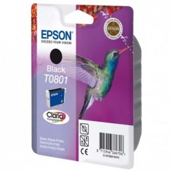 Epson oryginalny ink / tusz C13T08014011, black, 7,4ml, Epson Stylus Photo PX700W, 800FW, R265, 285, 360, RX560 - 1