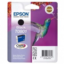 Epson oryginalny ink / tusz C13T08014011, black, 7,4ml, Epson Stylus Photo PX700W, 800FW, R265, 285, 360, RX560 - 2