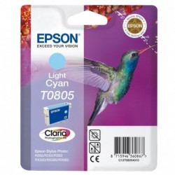 Epson oryginalny ink / tusz C13T08054011, light cyan, Epson Stylus Photo PX700W, 800FW, R265, 285, 360, RX560 - 2