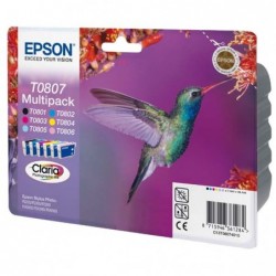 Epson oryginalny ink / tusz C13T08074011, CMYK/light C/light M, Epson Stylus Photo PX700W - 1