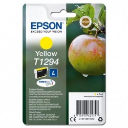 Epson oryginalny ink / tusz C13T12944012, T1294, yellow, 485s, 7ml, Epson Stylus SX420W, 425W, Stylus Office BX305F, 320FW - 1