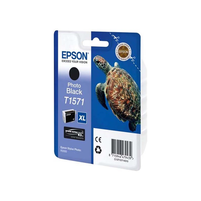 Epson oryginalny ink / tusz C13T15724010, cyan, 25,9ml, Epson Stylus Photo R3000 - 1