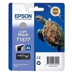 Epson oryginalny ink / tusz C13T15774010, light black, 25,9ml, Epson Stylus Photo R3000 - 1