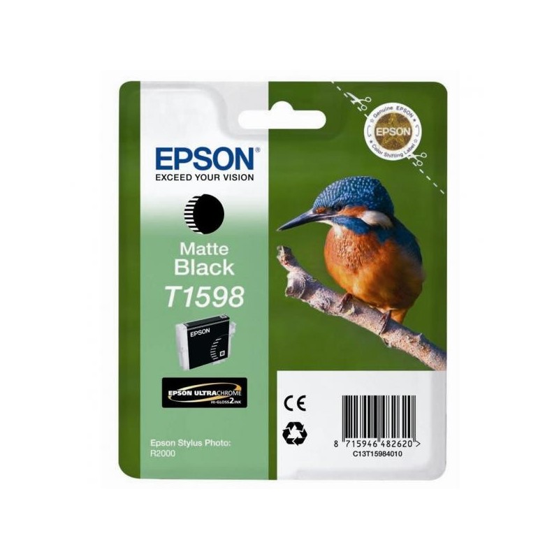 Epson oryginalny ink / tusz C13T15984010, matte black, 17ml, Epson Stylus Photo R2000 - 1