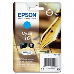 Epson oryginalny ink / tusz C13T16224012, T162240, cyan, 3.1ml, Epson WorkForce WF-2540WF, WF-2530WF, WF-2520NF, WF-2010 - 1