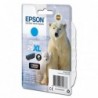 Epson oryginalny ink / tusz C13T26324012, T263240, 26XL, cyan, 9,7ml, Epson Expression Premium XP-800, XP-700, XP-600 - 1