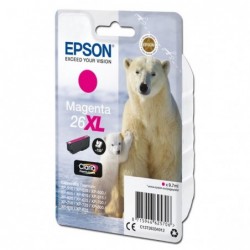 Epson oryginalny ink / tusz C13T26334012, T263340, 26XL, magenta, 9,7ml, Epson Expression Premium XP-800, XP-700, XP-600 - 1