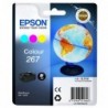 Epson oryginalny ink / tusz C13T26704010, 267, color, 6,7ml, Epson WF-100W - 1