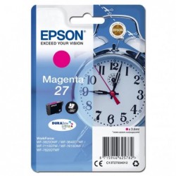 Epson oryginalny ink / tusz C13T27034012, 27, magenta, 3,6ml, Epson WF-3620, 3640, 7110, 7610, 7620 - 1
