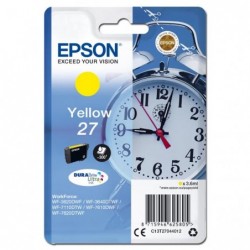 Epson oryginalny ink / tusz C13T27044012, 27, yellow, 3,6ml, Epson WF-3620, 3640, 7110, 7610, 7620 - 1