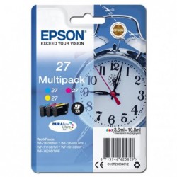 Epson oryginalny ink / tusz 13T27054012, 27, color, 3x3,6ml, Epson WF-3620, 3640, 7110, 7610, 7620 - 1