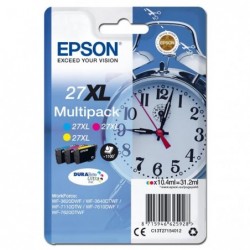Epson oryginalny ink / tusz C13T27154012, 27XL, color, 3x10,4ml, Epson WF-3620, 3640, 7110, 7610, 7620 - 1