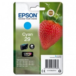 Epson oryginalny ink / tusz C13T29824012, T29, cyan, 3,2ml, Epson Expression Home XP-235,XP-332,XP-335,XP-432,XP-435 - 1