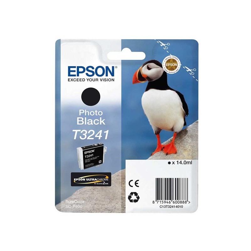 Epson oryginalny ink / tusz C13T32414010, photo black, 14ml, Epson SureColor SC-P400 - 1