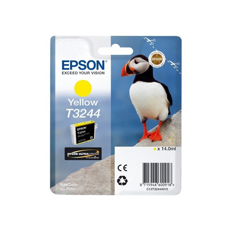 Epson oryginalny ink / tusz C13T32444010, yellow, 14ml, Epson SureColor SC-P400 - 1