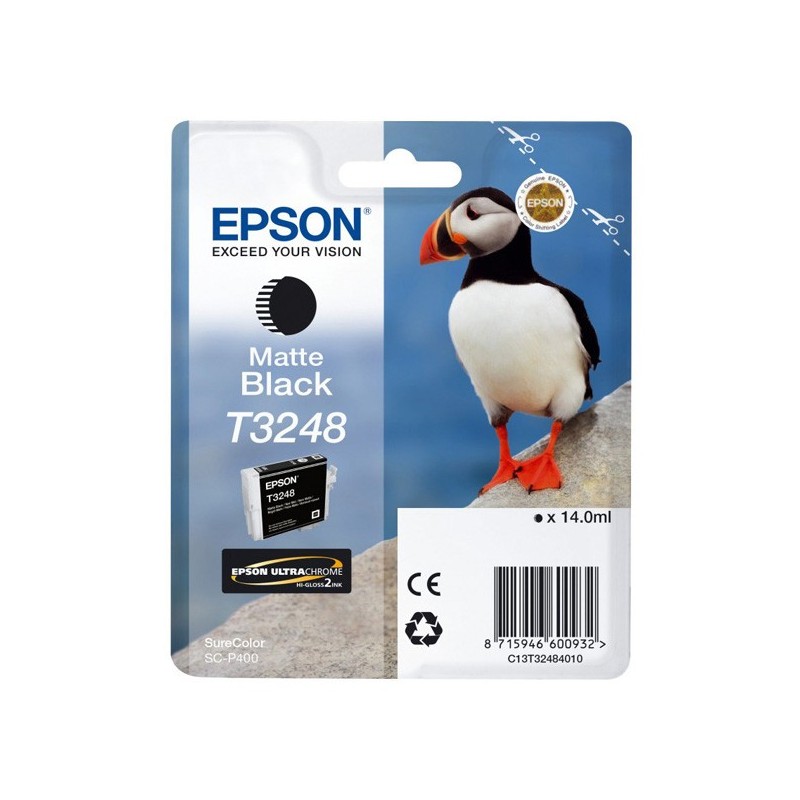 Epson oryginalny ink / tusz C13T32484010, czarny mat, 14ml, Epson SureColor SC-P400 - 1
