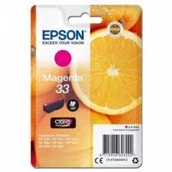 Epson oryginalny ink / tusz C13T33434012, T33, magenta, 4,5ml, Epson Expression Home a Premium XP-530,630,635,830 - 1