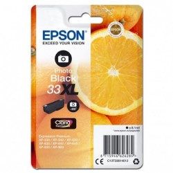 Epson oryginalny ink / tusz C13T33614012, T33XL, photo black, 8,1ml, Epson Expression Home a Premium XP-530,630,635,830 - 1