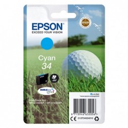 Epson oryginalny ink / tusz C13T34624010, T346240, cyan, 4.2ml, Epson WF-3720DWF, 3725DWF - 1