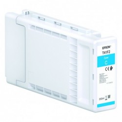 Epson oryginalny ink / tusz C13T41F240, T41F240, cyan, 350ml, Epson SureColor SC-T3400, SC-T3400N, SC-T5400, SC-T5400M - 1