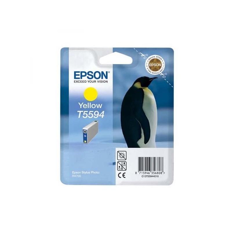 Epson oryginalny ink / tusz C13T55944010, yellow, 13ml, Epson Stylus Photo RX700 - 1