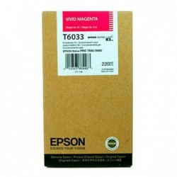 Epson oryginalny ink / tusz C13T603300, vivid magenta, 220ml, Epson Stylus Pro 7800, 9800 - 1
