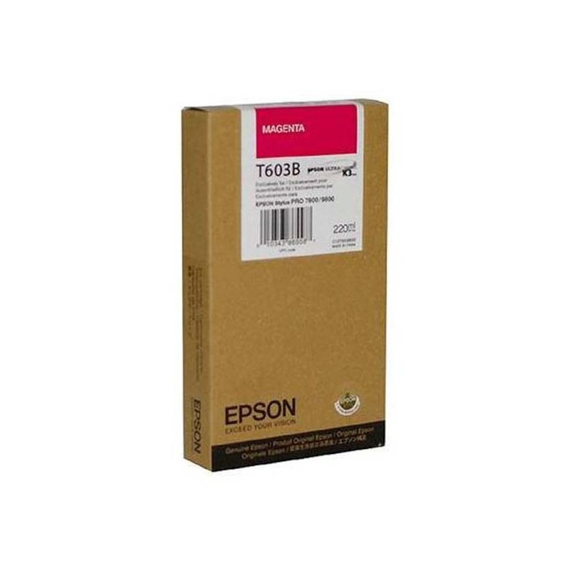 Epson oryginalny ink / tusz C13T603B00, magenta, 220ml, Epson Stylus Pro 7800, 9800 - 1
