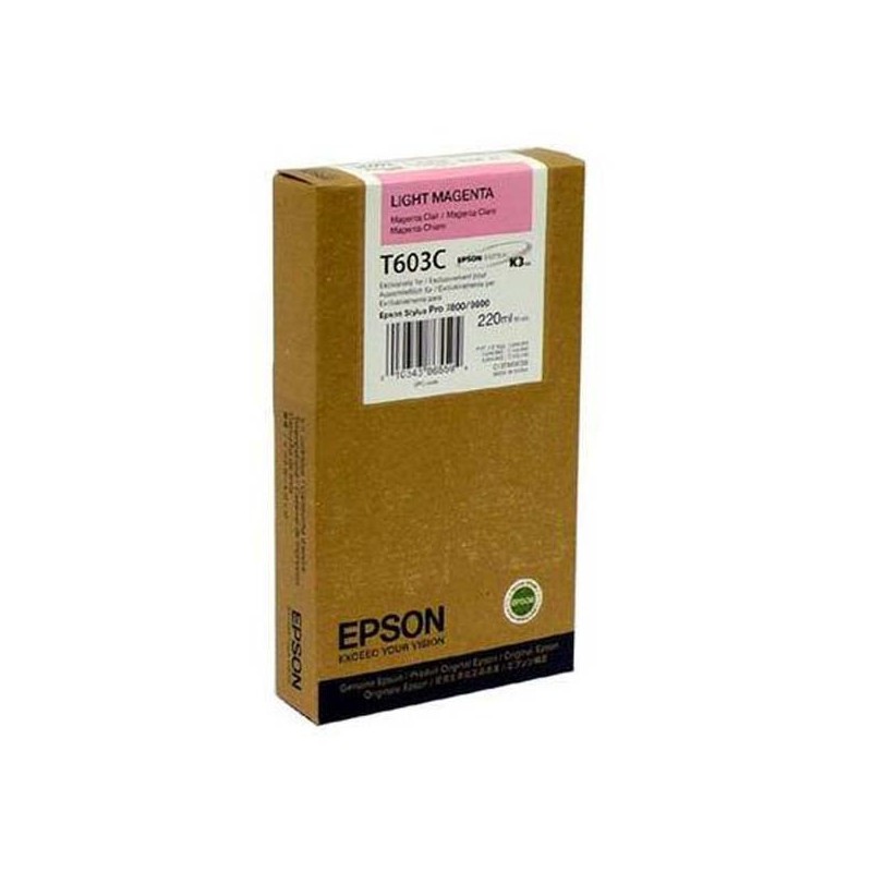 Epson oryginalny ink / tusz C13T603C00, light magenta, 220ml, Epson Stylus Pro 7800, 9800 - 1