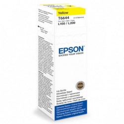 Epson oryginalny ink / tusz C13T66444A, yellow, 70ml, Epson L100, L200, L300 - 1