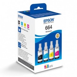 Epson oryginalny ink / tusz C13T66464A, CMYK, Epson L100, L200, L300 - 1