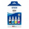 Epson oryginalny ink / tusz C13T66464A, CMYK, Epson L100, L200, L300 - 2