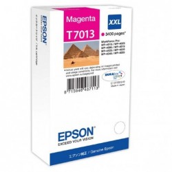 Epson oryginalny ink / tusz C13T70134010, XXL, magenta, 3400s, Epson WorkForce Pro WP4000, 4500 series - 1